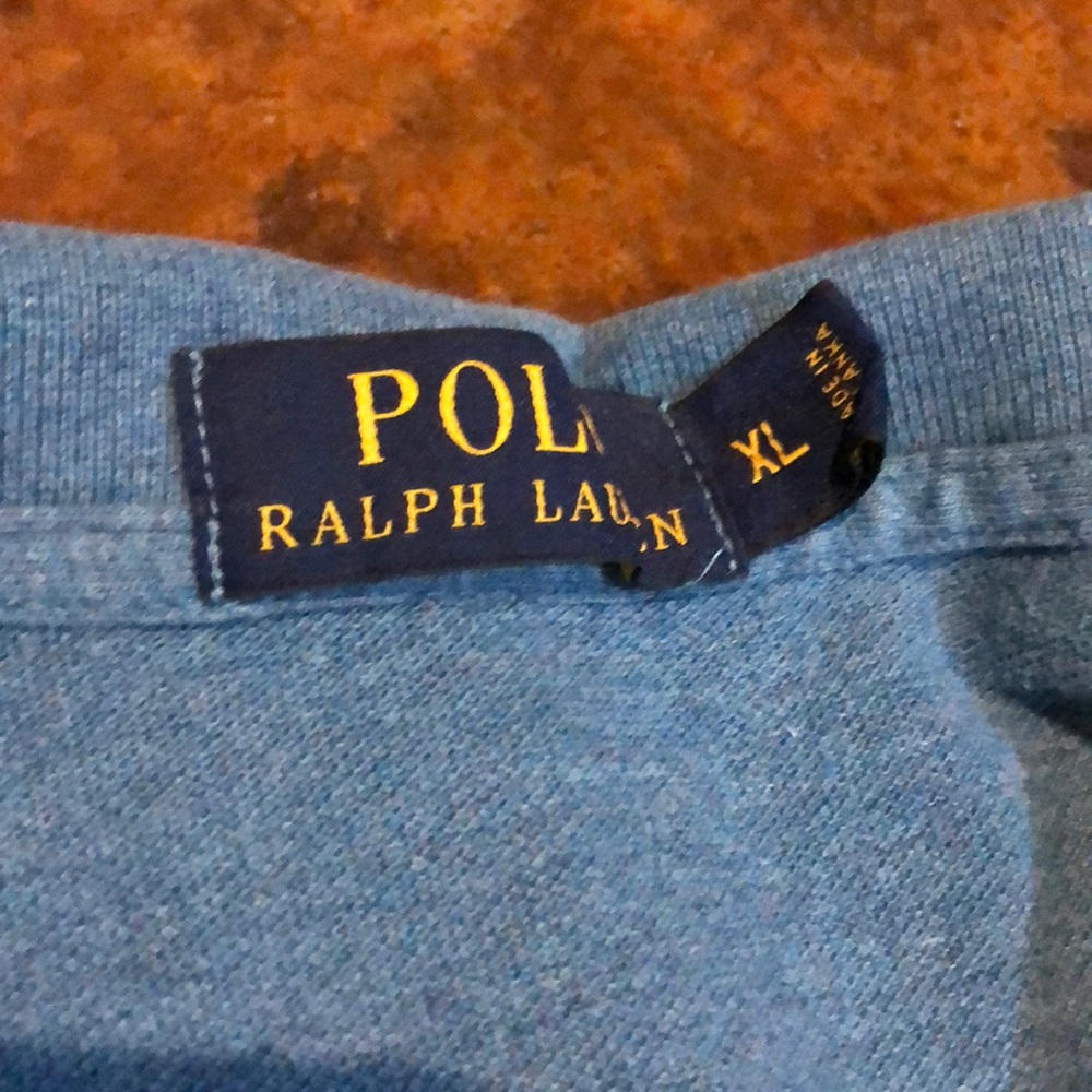 Blue Ralph Lauren polo - Picture 2 of 4